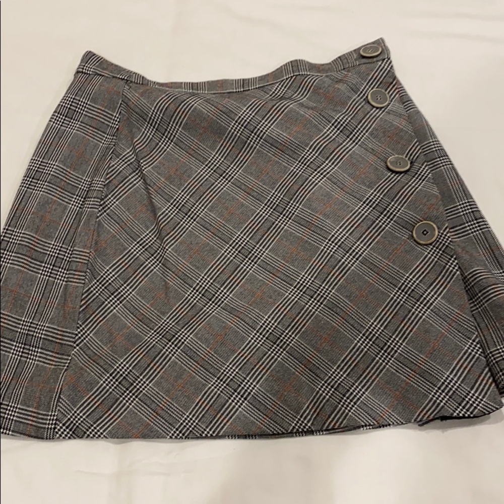 Zara plaid mini